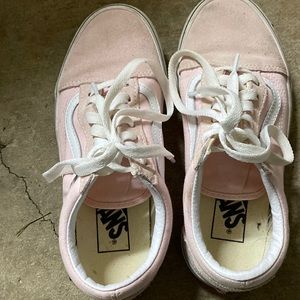 Light pink, Vans size 6